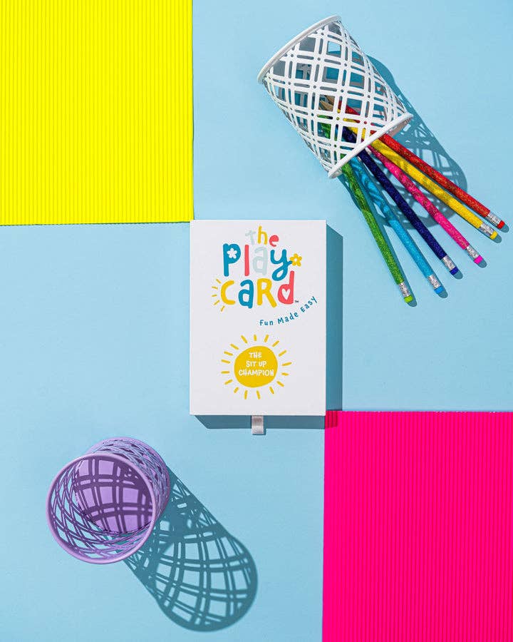 The Play Card Co - The Sit Up Champion (Activities for 6 - 12 month olds)
