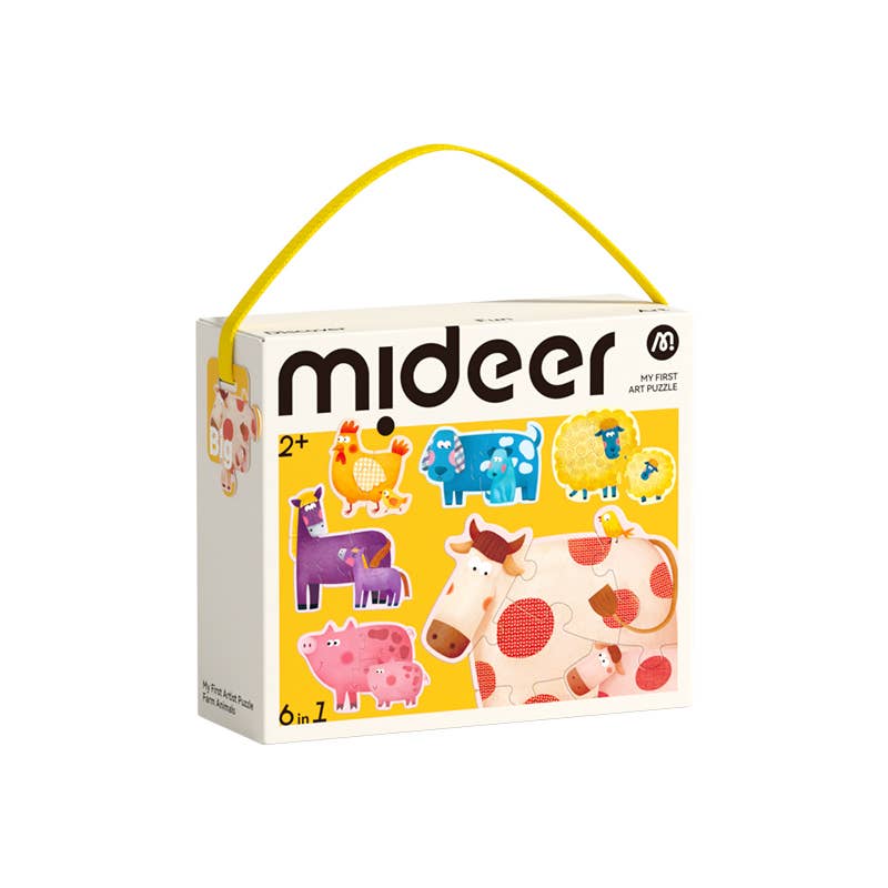 Mideer - My First Artist Puzzle - Farm Animals
