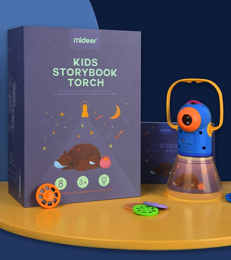 Mideer - Kids Storybook Torch With 12 Stories
