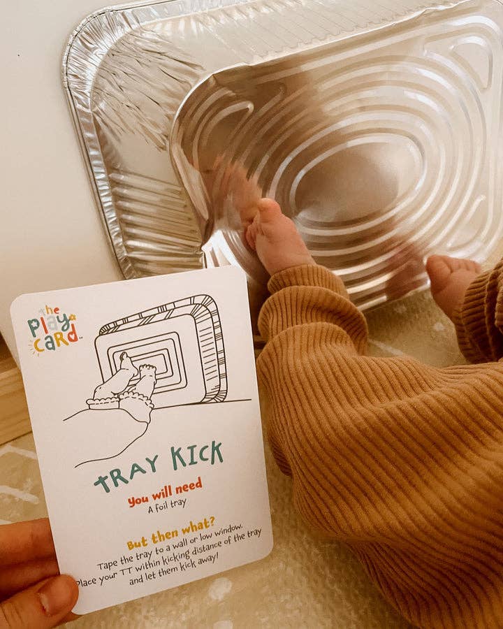 The Play Card Co - The Tummy Timer (Activities for Newborns)