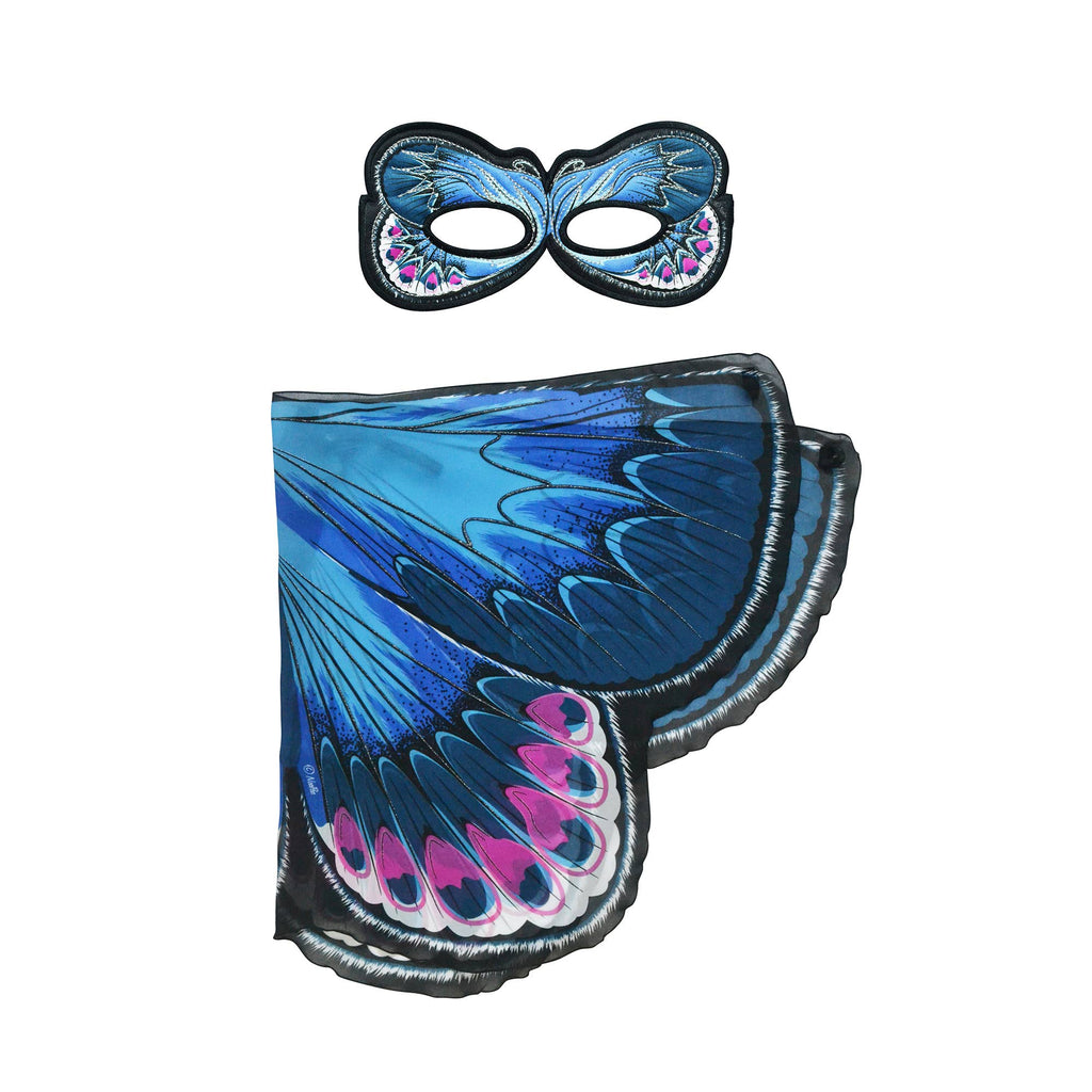 Dreamy Dress-Ups - Karner Blue Butterfly Wings + Mask Set