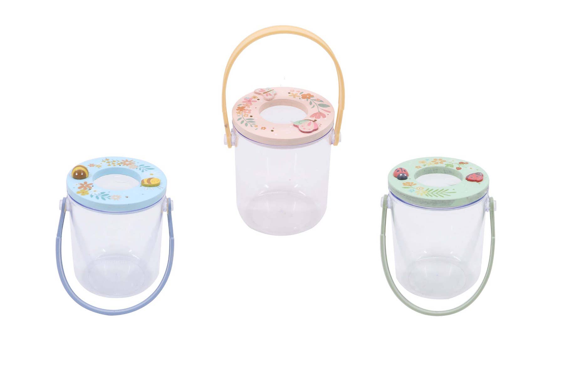 Toyslink - Bug Jar with Magnifier Wooden Lid
