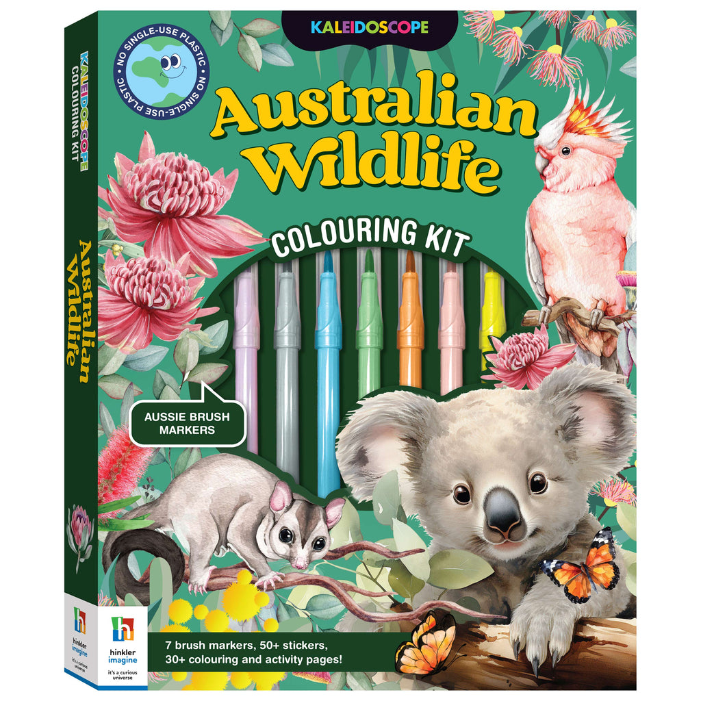 Australian Wildlife - Kaleidoscope Colouring Kit