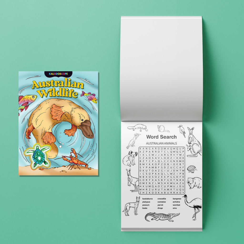 Australian Wildlife - Kaleidoscope Colouring Kit