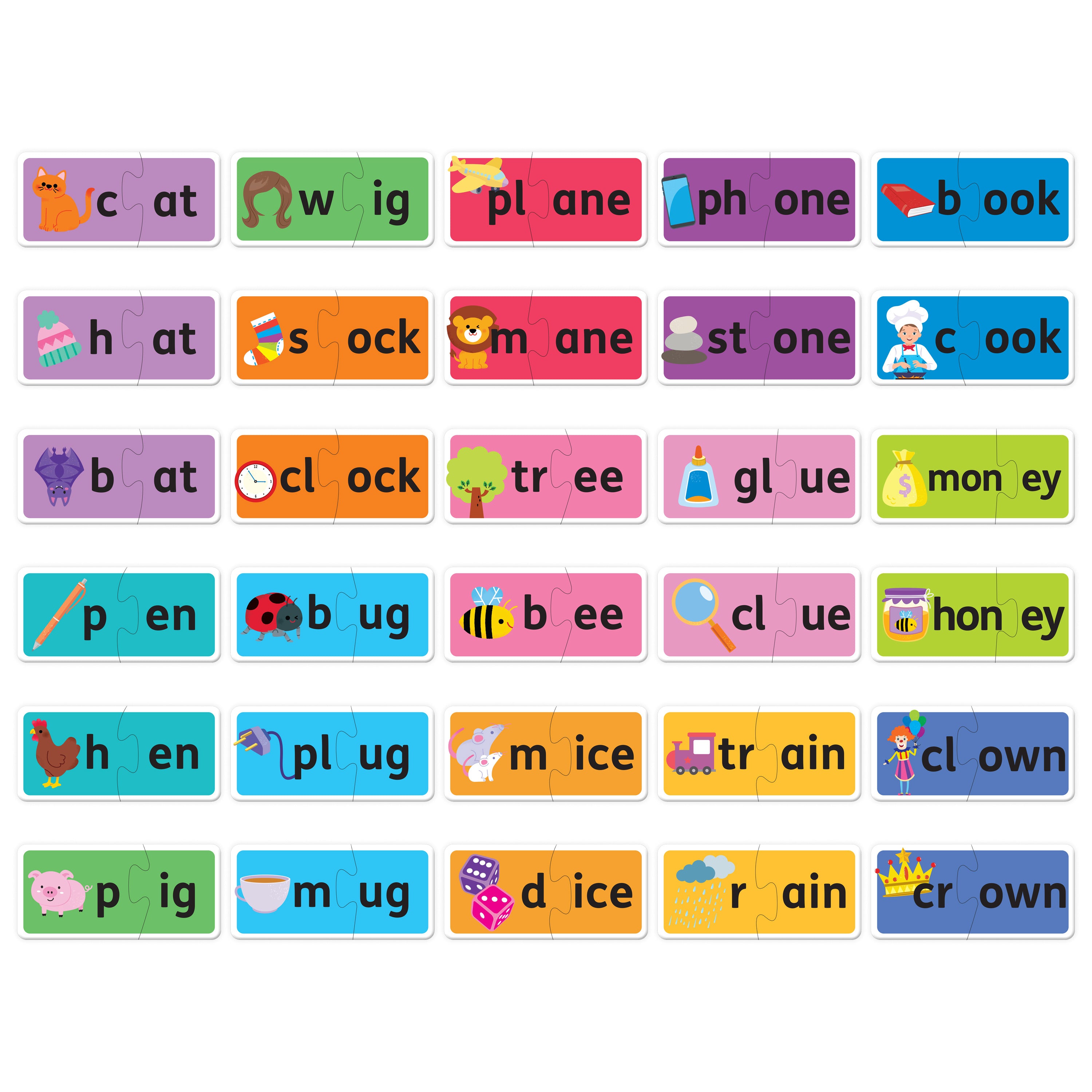 Building Blocks Match & Learn Word Sounds