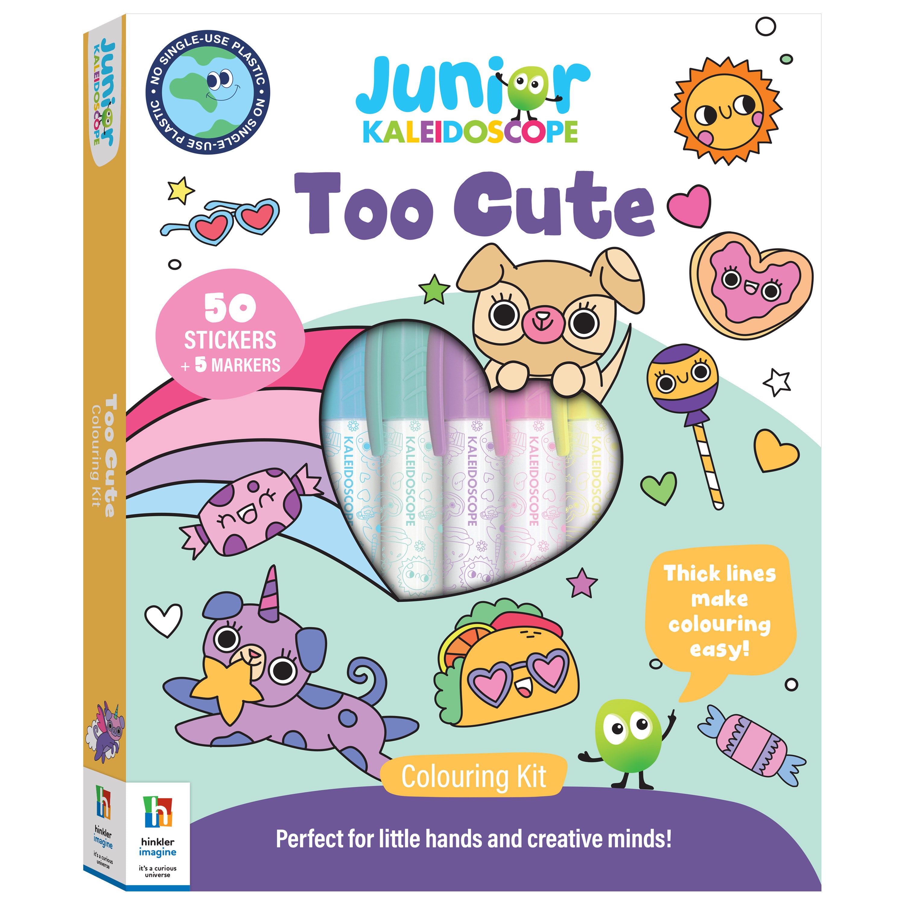 Too Cute - Junior Kaleidoscope Colouring Kit