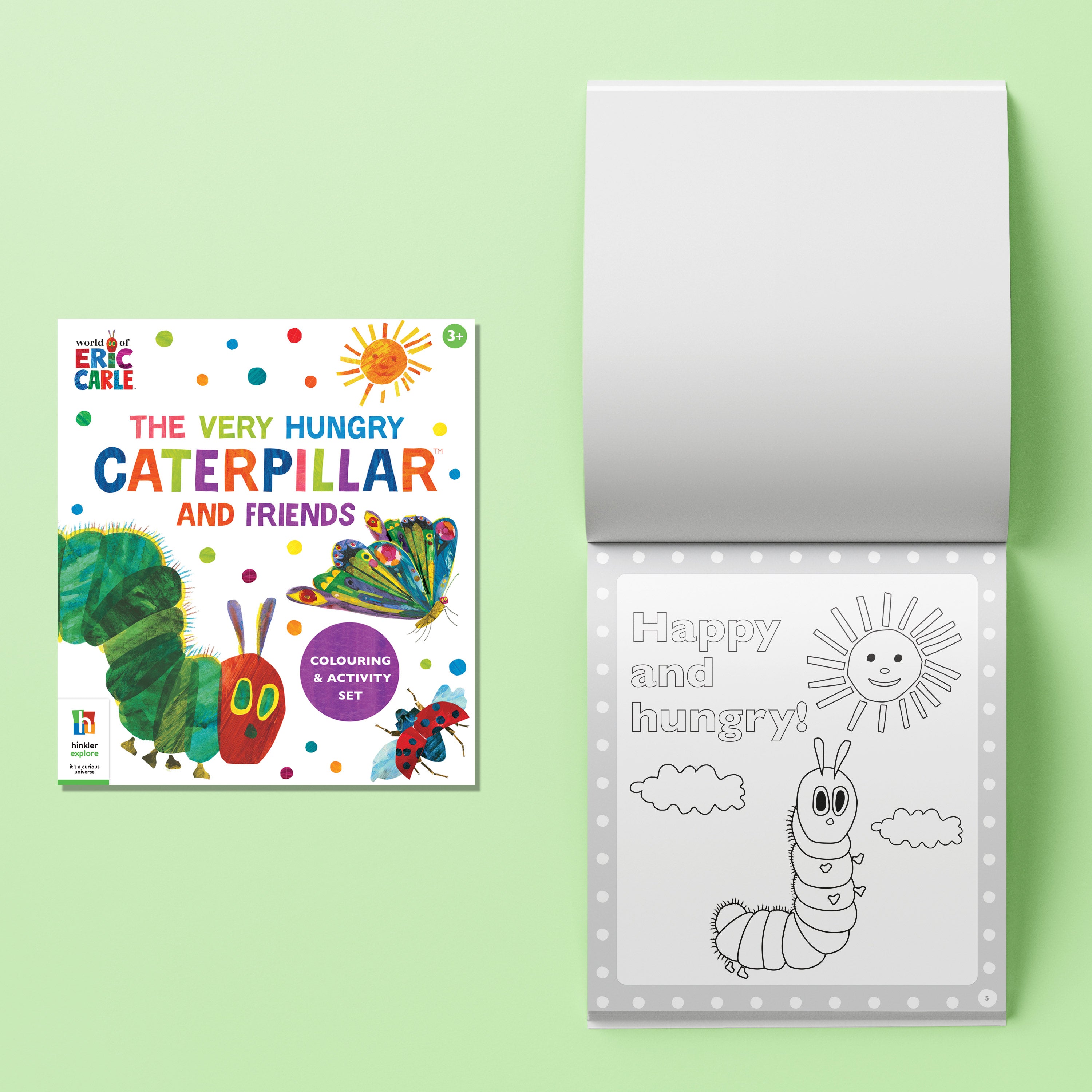 The Very Hungry Caterpillar Colouring & Activity Set (2025 edition)