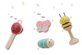 Toyslink - Wooden Happy Animals Musical Instruments Set