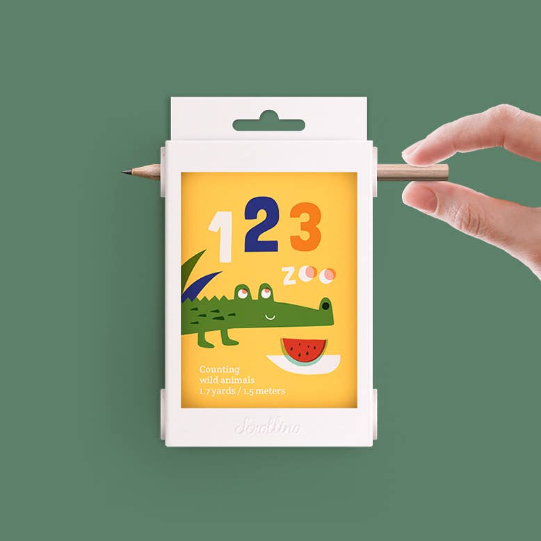 Scrollino - 123 Zoo Learning Book