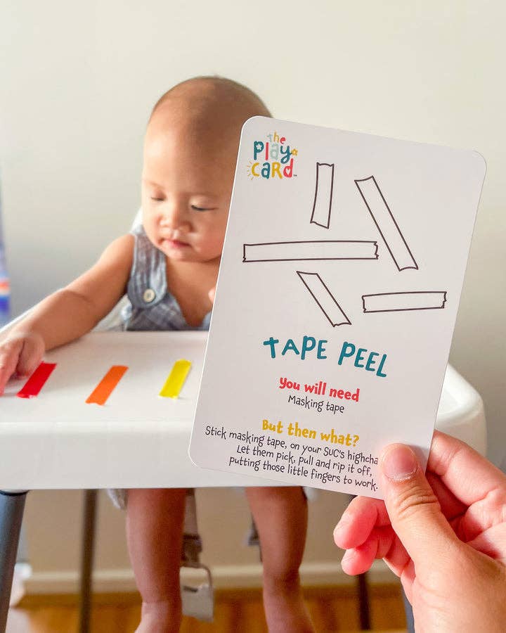 The Play Card Co - The Sit Up Champion (Activities for 6 - 12 month olds)