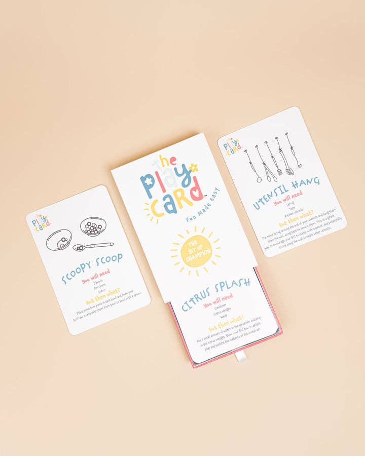 The Play Card Co - The Sit Up Champion (Activities for 6 - 12 month olds)