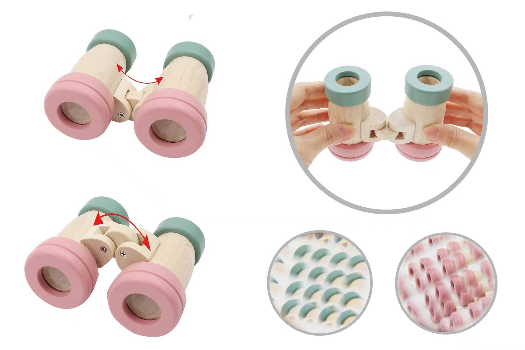 Toyslink - Wooden Binoculars Toy